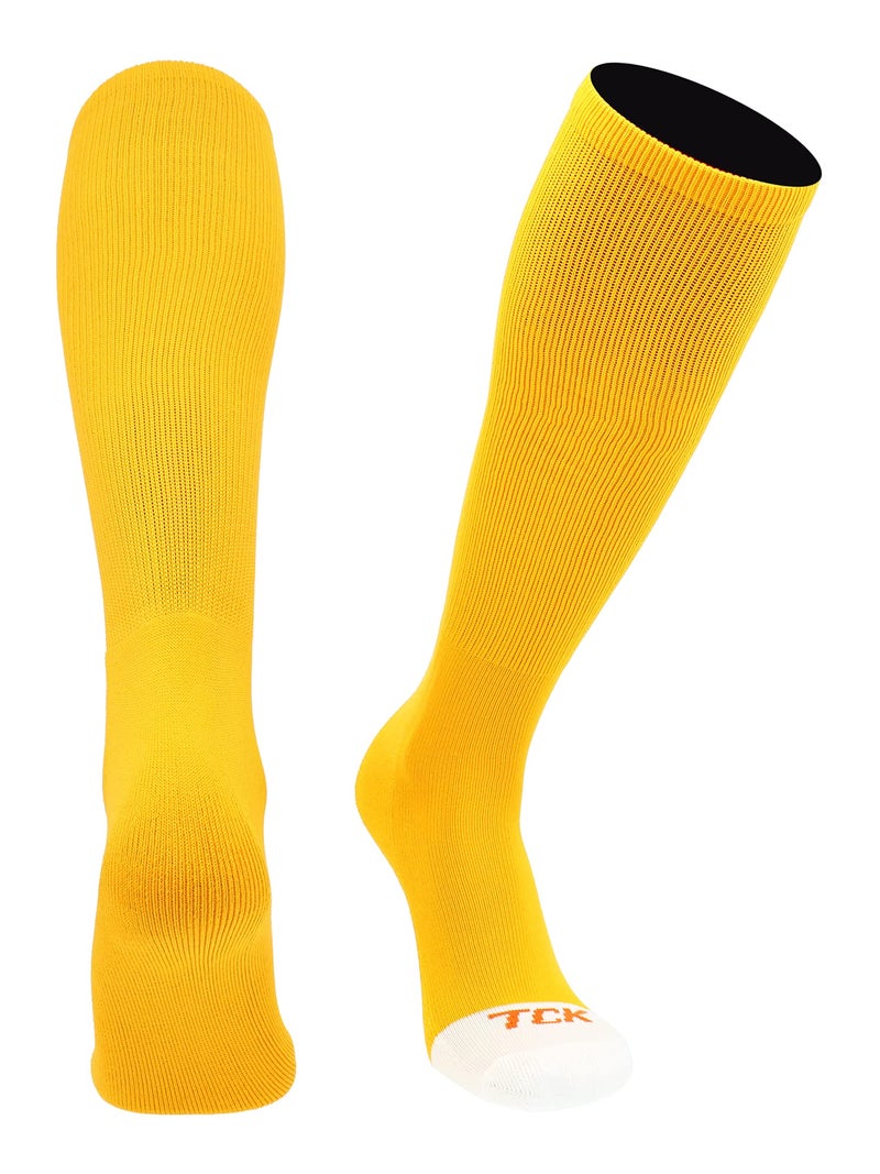 TCK Prosport Performance Tube Socks (Gold, Small) - Image 1